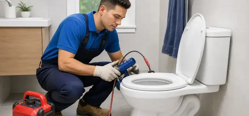 Toilet overflow cleanup in Bay Village, OH by Galloway Water Damage Restoration