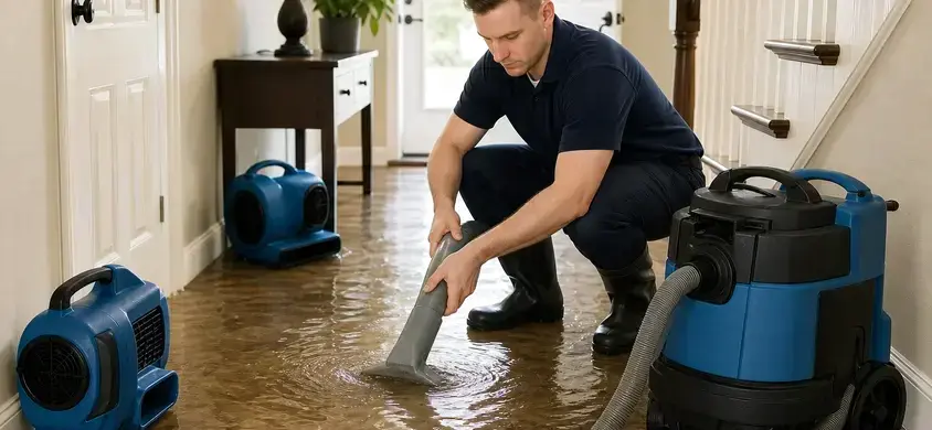 Flood damage restoration in Bay Village, OH by Galloway Water Damage Restoration